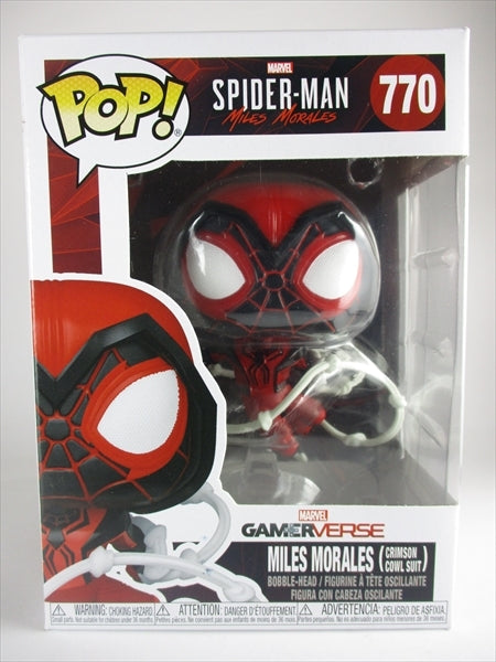 クリムゾンカウル・スーツ GAMERVERSE [SPIDER-MAN MILES MORALES] FUNKO(ファンコ) POP! 770