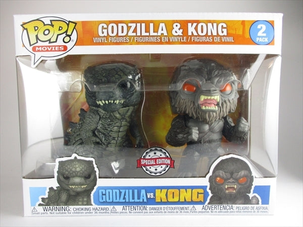 ゴジラ＆キングコング [ゴジラvsコング] FUNKO(ファンコ) POP! MOVIES 2PACK