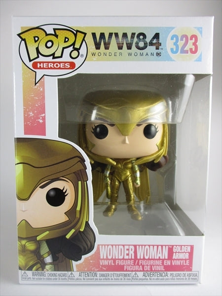 ワンダーウーマン ゴールデンアーマー [WW84] FUNKO(ファンコ) POP! HEROES 323