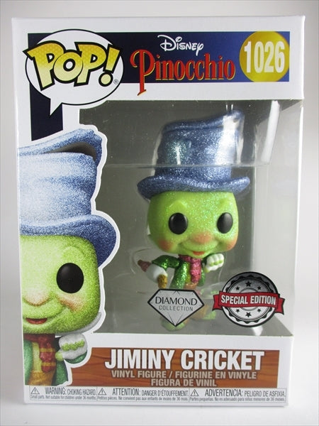 ジミニー・クリケット ダイヤモンドグリッター版 [ピノキオ(Pinocchio)] FUNKO(ファンコ) POP! 1026