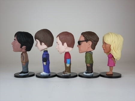 ビッグ・バン・セオリー５体セット [BIG BANG THEORY] FUNKO(ファンコ) Wacky Wobbler(ワッキーワブラー) ボブルヘッド