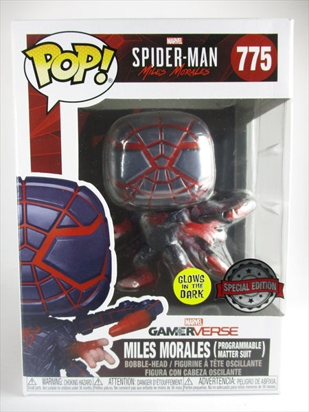 マイルズモラレス プログラムマタースーツ 蓄光版 GAMERVERSE [SPIDER-MAN MILES MORALES] FUNKO(ファンコ) POP! 775