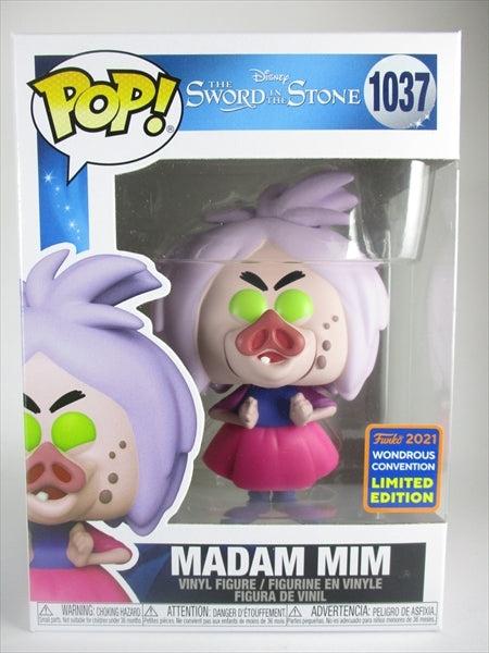 マダム・ミム 豚の顔 2021年WONDROUS CONVENTION限定 [王様の剣(THE SWORD IN THE STONE)] FUNKO(ファンコ) POP! 1037