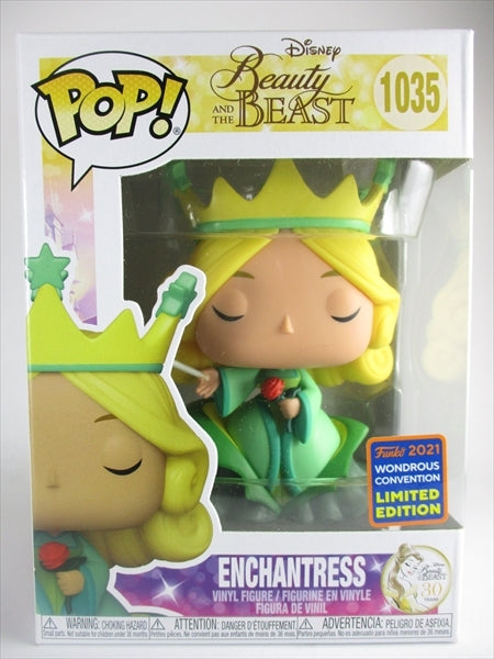 エンチャントレス 2021年WONDROUS CONVENTION限定 [美女と野獣(Beauty AND THE BEAST)] FUNKO(ファンコ) POP! 1035