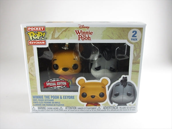 プーさん＆イーヨー [Winnie the Pooh] FUNKO(ファンコ) POP! POCKET KEYCHAIN 2PACK