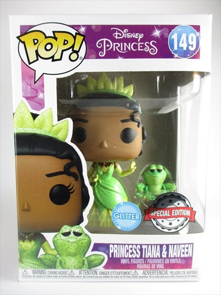 プリンセスティアナとナヴィーン王子 グリッター版 [プリンセスと魔法のキス(The Princess and The Frog)] FUNKO(ファンコ) POP! 149