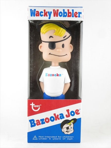 【箱傷】 バズーカ・ジョー 青 [TOPPS] FUNKO(ファンコ) Wacky Wobbler(ワッキーワブラー) ボブルヘッド
