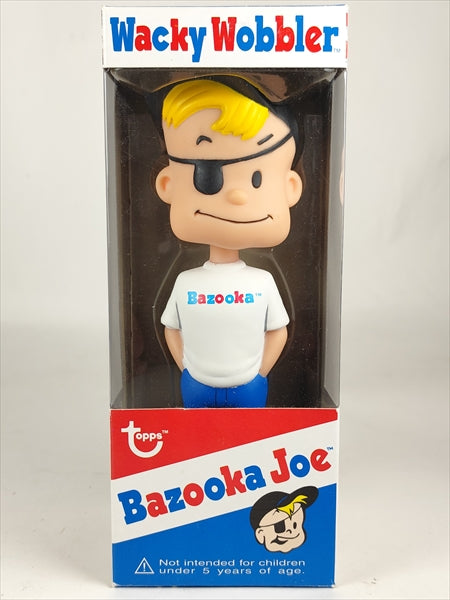 【箱傷】 バズーカ・ジョー 青 [TOPPS] FUNKO(ファンコ) Wacky Wobbler(ワッキーワブラー) ボブルヘッド