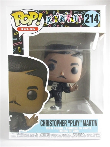 クリストファー・プレイ・マーティン [Kid 'N Play] FUNKO(ファンコ) POP! ROCKS 214