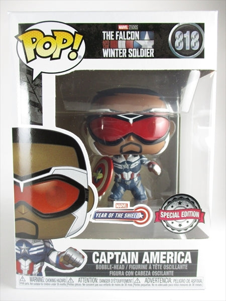 キャプテンアメリカ [ファルコン&ウィンター・ソルジャー] FUNKO(ファンコ) POP! 818