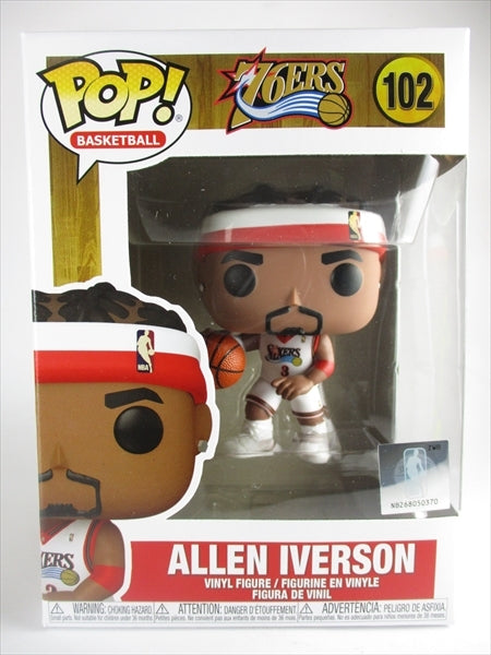 アレン・アイバーソン [セブンティシクサーズ(76ERS)] FUNKO(ファンコ) POP! BASKETBALL 102
