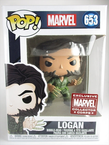 ローガン MARVEL COLLECTOR CORP限定版 [X-MEN(エックスメン)] FUNKO(ファンコ) POP! 653