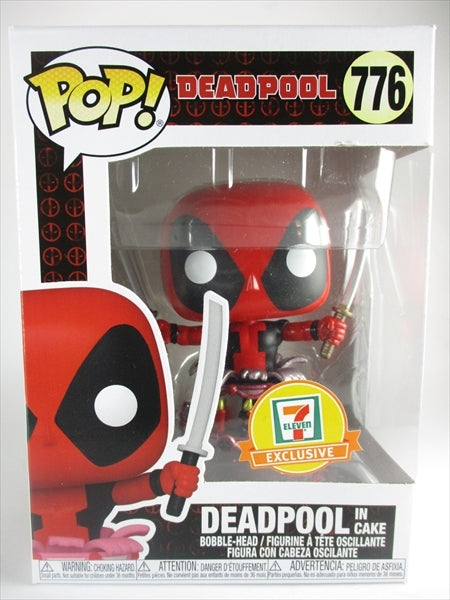 【箱傷】 デッドプール in ケーキ　メタリック [DEADPOOL] FUNKO(ファンコ) POP! 776