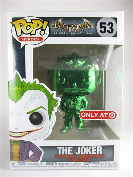 ジョーカー グリーンクロム [バットマン：アーカム・ナイト] FUNKO(ファンコ) POP! HEROES 53