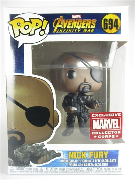 ニック・フューリー MARVEL COLLECTOR CORP限定 [Avengers(アベンジャーズ・インフィニティウォー)] FUNKO(ファンコ) POP! 694