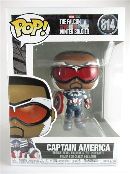 キャプテンアメリカ [ファルコン&ウィンター・ソルジャー] FUNKO(ファンコ) POP! 814