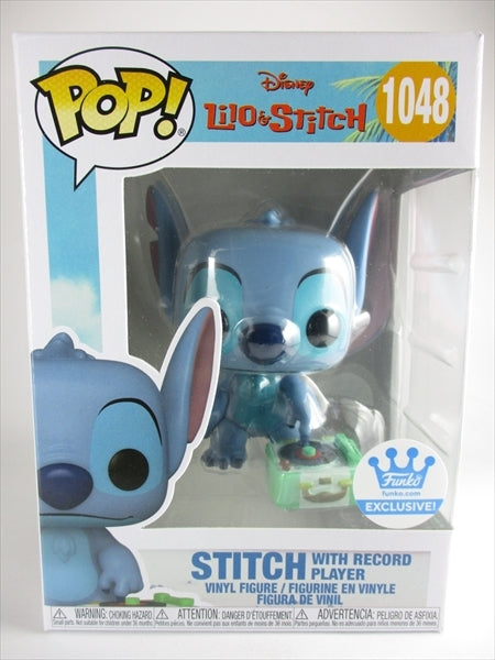 スティッチ withレコードプレーヤー FUNKOショップ限定 [リロアンドスティッチ] FUNKO(ファンコ) POP! 1048