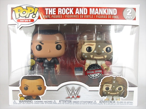 ザ・ロック＆マンカインド [WWE] FUNKO(ファンコ) POP! WWE 2PACK
