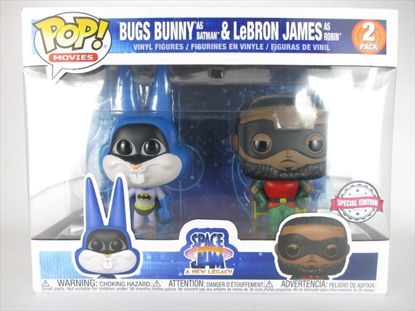 バッグス・バニー＆レブロン・ジェームズ [スペース・プレイヤーズ(SPACE JAM:A NEW LEGACY)] FUNKO(ファンコ) POP! MOVIES 2PACK