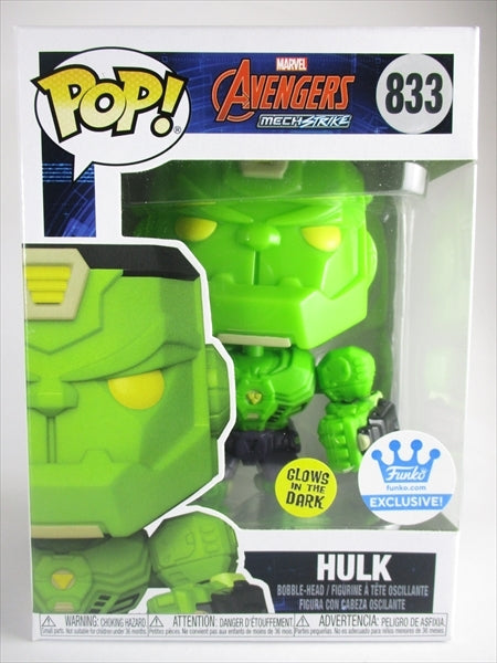 ハルク メックストライク FUNKOショップ限定 蓄光版 [Avengers MECH STRIKE] FUNKO(ファンコ) POP! 833