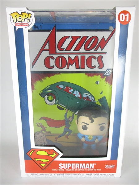 スーパーマン コミックカバー [SUPERMAN] FUNKO(ファンコ) POP! COMIC COVERS 01