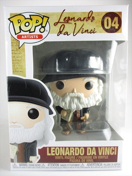 レオナルド・ダ・ヴィンチ [Leonardo da Vinci] FUNKO(ファンコ) POP! ARTISTS 04