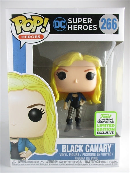 ブラックキャナリー 2019年SPRING CONVENTION限定 [DC SUPER HEROS] FUNKO(ファンコ) POP! HEROES 266