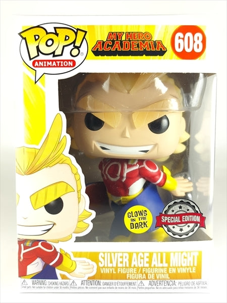シルバーエイジオールマイト 蓄光版 [僕のヒーローアカデミア] FUNKO(ファンコ) POP! ANIMATION 608