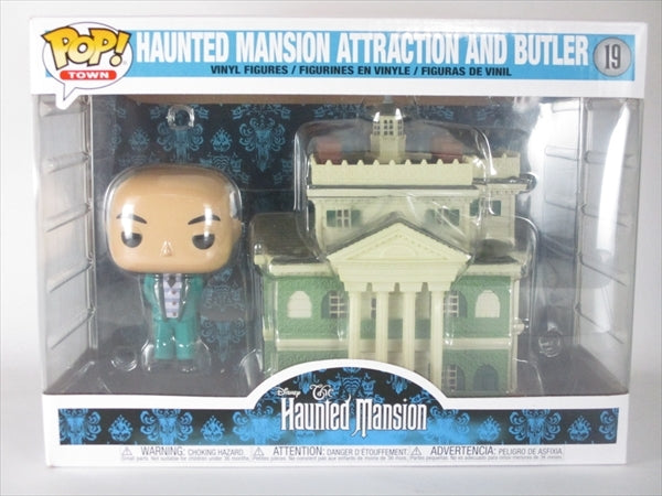 ホーンテッドマンションのアトラクションと執事 [ホーンテッドマンション] FUNKO(ファンコ) POP! TOWN 19