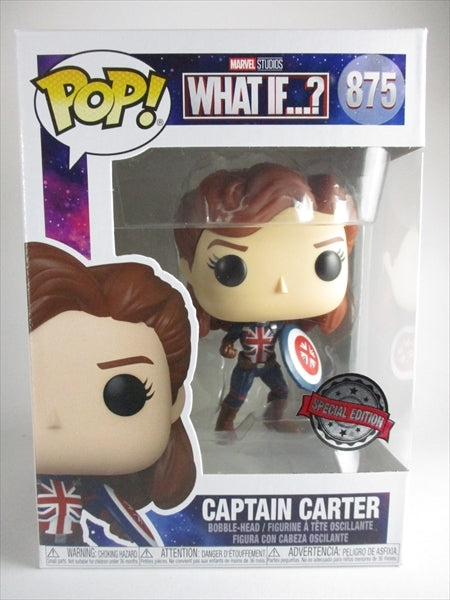キャプテン・カーター [ホワット・イフ…？(WHAT IF…?)] FUNKO(ファンコ) POP! 875