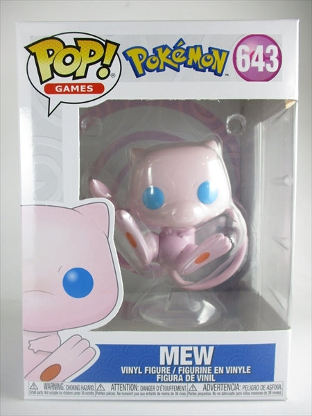 【箱傷】 ミュウ [ポケットモンスター] FUNKO(ファンコ) POP! GAMES 643