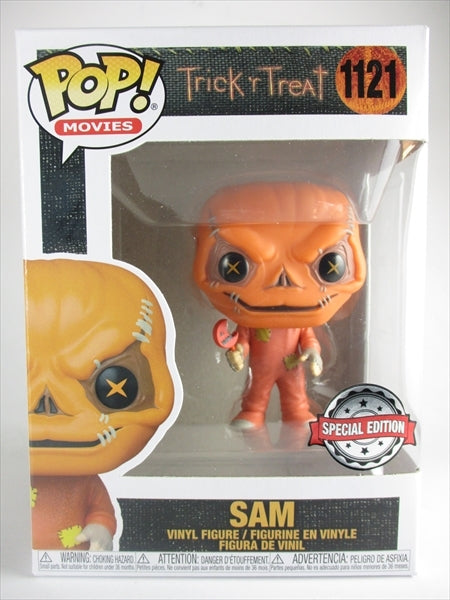 【箱傷】 サム　アンマスク withロリポップ [ブライアン・シンガーの トリック・オア・トリート(Trick 'r Treat)] FUNKO(ファンコ) POP! MOVIES 1121