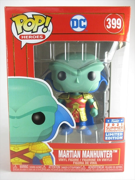 マーシャン・マンハンター 2021年SUMMER CONVENTION限定 FUNKO(ファンコ) POP! HEROES 399