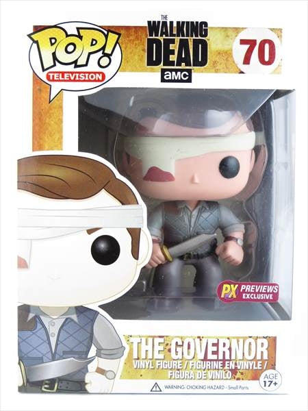 ガバナー(提督) 絆創膏 限定版 [WALKING DEAD(ウォーキングデッド)] FUNKO(ファンコ) POP! TELEVISION 70