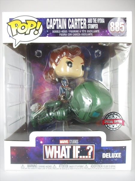 キャプテン・カーターとヒドラ・ストンパー 6インチ [ホワット・イフ…？(WHAT IF…?)] FUNKO(ファンコ) POP! 885