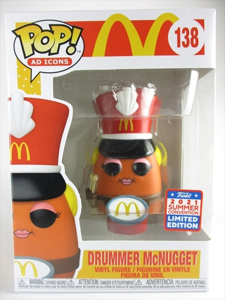 ドラマー・マックナゲット 2021年SUMMER CONVENTION限定 [マクドナルド(McDonald's)] FUNKO(ファンコ) POP! AD ICONS 138