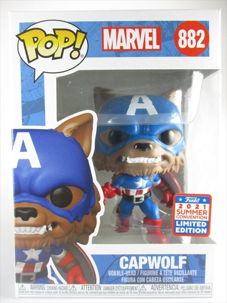 キャップウルフ 2021年SUMMER CONVENTION限定 [MARVEL] FUNKO(ファンコ) POP! 882