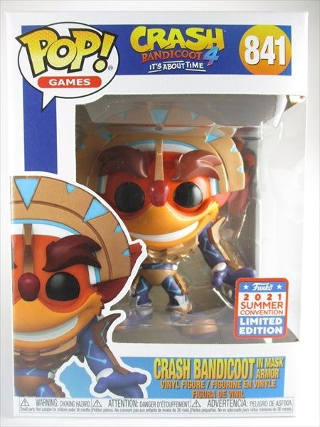 クラッシュ・バンディクー 2021年SUMMER CONVENTION限定 [CRASH BANDICOOT 4] FUNKO(ファンコ) POP! GAMES 841