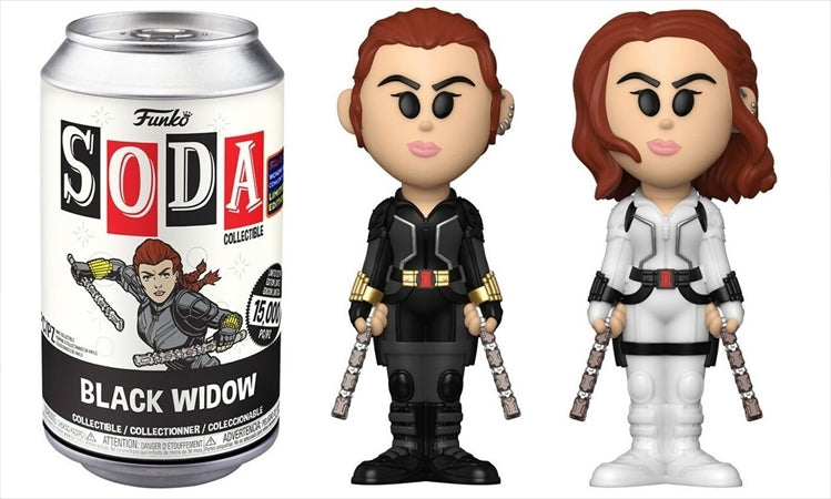 ブラックウィドウ ソーダ缶 2021年WONDEROUS CONVENTION限定 [BLACK WIDOW] FUNKO(ファンコ) SODA