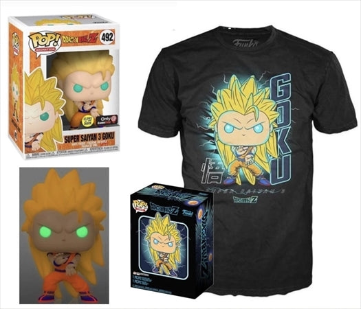 スーパーサイヤ人３悟空 蓄光版 XLサイズ [ドラゴンボールＺ] FUNKO(ファンコ) POP! TEES