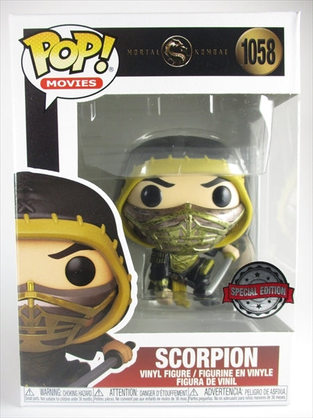 スコーピオン [モータルコンバット(MORTAL KOMBAT] FUNKO(ファンコ) POP! MOVIES 1058