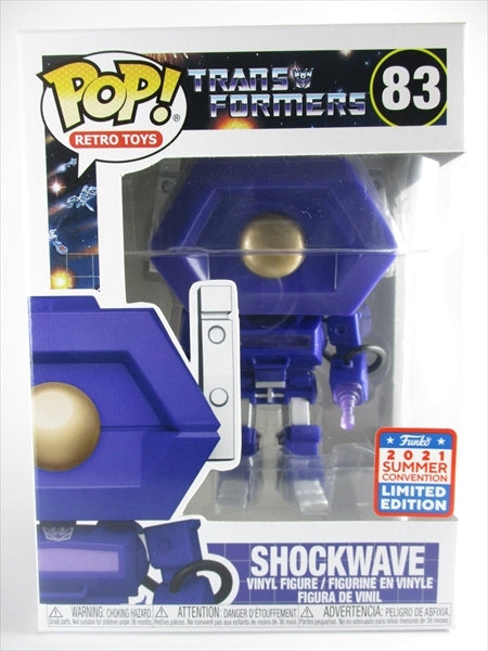 ショックウェーブ 2021年SUMMER CONVENTION限定 [トランスフォーマー] FUNKO(ファンコ) POP! RETRO TOYS 83