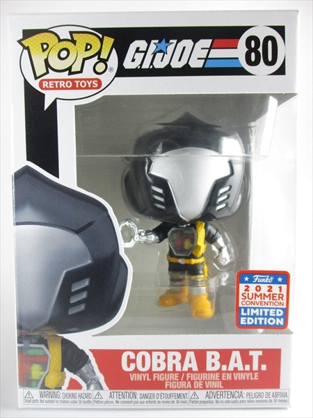 コブラ B.A.T. 2021年SUMMER CONVENTION限定 [G.I.ジョー] FUNKO(ファンコ) POP! RETRO TOYS 80