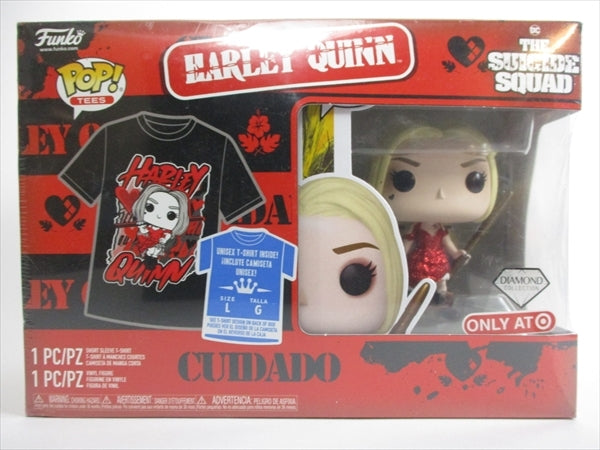 ハーレイクイン ダイヤモンドグリッター Lサイズ [ザ・スーサイド・スクワッド “極”悪党、集結(THE SUICIDE SQUAD 2021)] FUNKO(ファンコ) POP! MOVIES 1111
