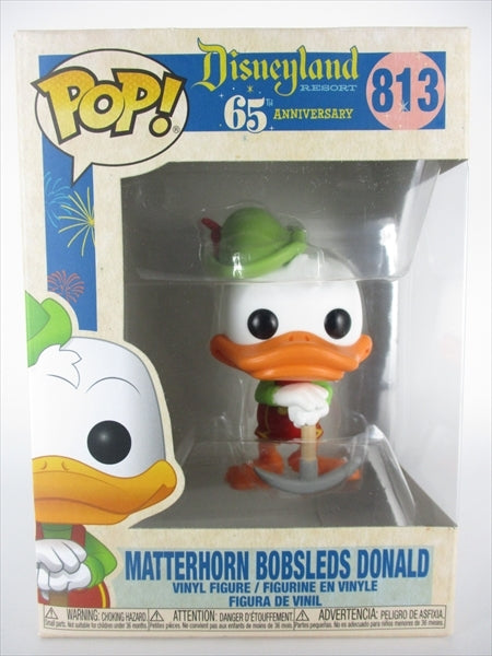 マッターホルン・ボブスレー ドナルド [ディズニーランド65周年(Disneyland RESORT)] FUNKO(ファンコ) POP! 814