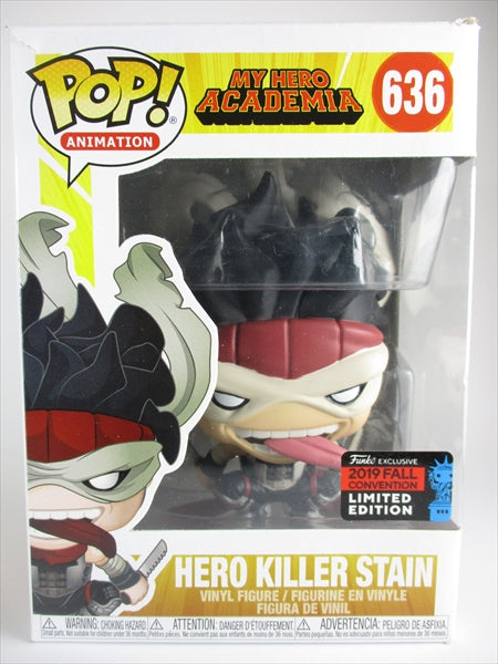 ステイン 2019年FALL CONVENTION限定 [僕のヒーローアカデミア] FUNKO(ファンコ) POP! ANIMATION 636