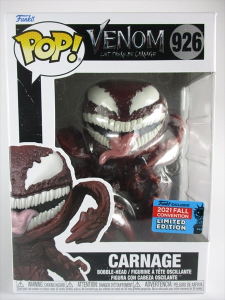 カーネイジ 2021年FALL CONVENTION限定 [VENOM LET THERE BE CARNAGE] FUNKO(ファンコ) POP! 926