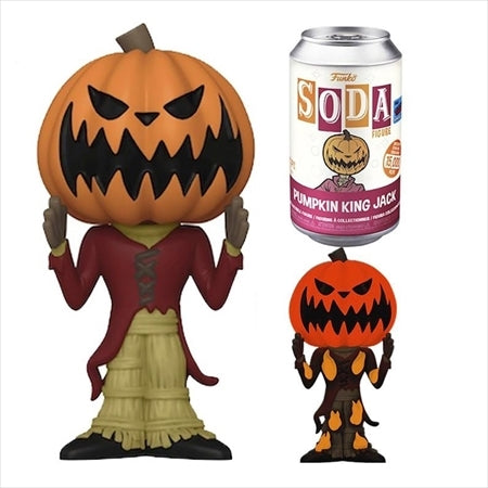 パンプキン・キング、ジャック・スケリントン ソーダ缶 2021年FALL CONVENTION限定 [ナイトメアー・ビフォア・クリスマス] FUNKO(ファンコ) SODA