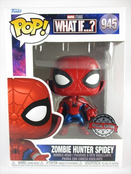 ゾンビハンター・スパイディ メタリック [ホワット・イフ…？(WHAT IF…?)] FUNKO(ファンコ) POP! 945