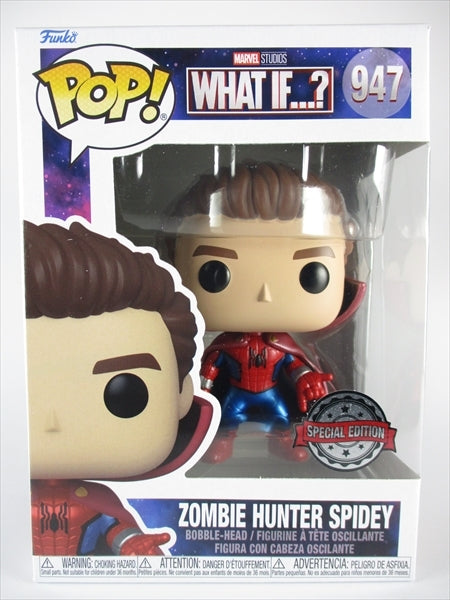 ゾンビハンター・スパイディ アンマスク [ホワット・イフ…？(WHAT IF…?)] FUNKO(ファンコ) POP! 947